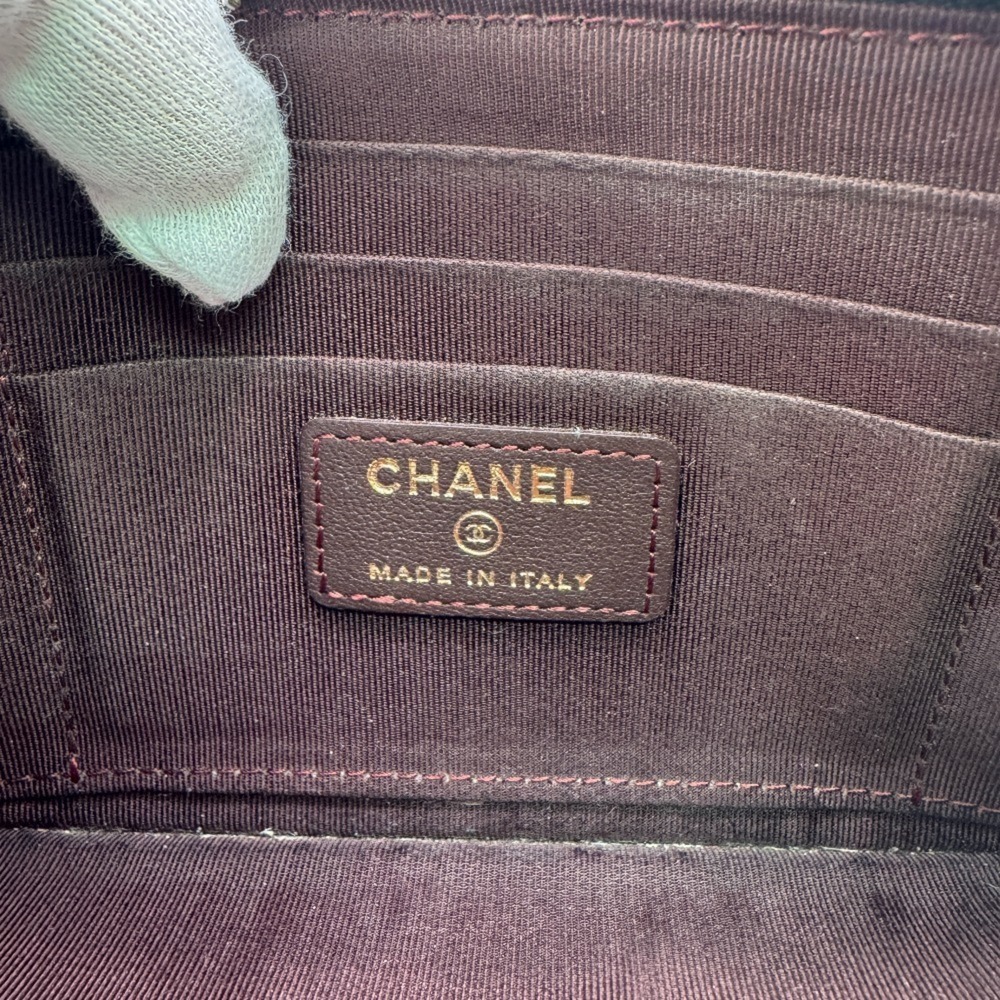 CHANEL Black Logo Wallet - Picture 10 of 11